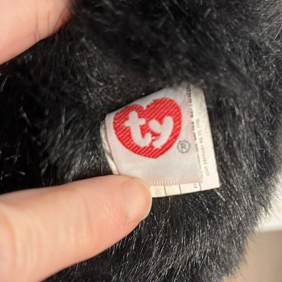 TY 1995 Beanie Buddy Baby George Gorilla Monkey 12” Stuffed Plush Animal - Picture 7 of 11